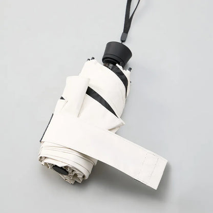 のびるハンドル5段遮光折りたたみ傘