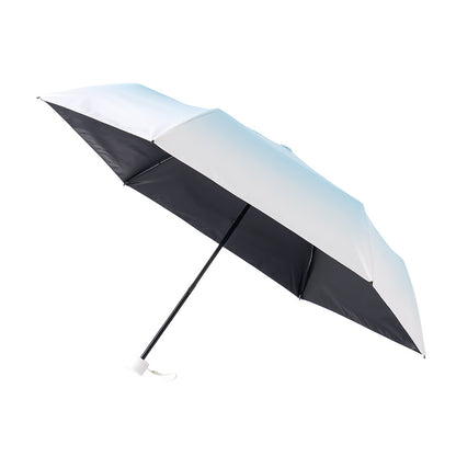 グラデーション遮光折りたたみ傘（ポーチ付）