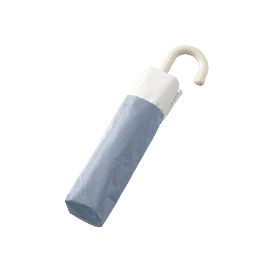 ドーム型ツートーン遮光折りたたみ傘