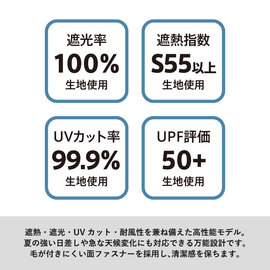 シルバーコーティング遮熱遮光折りたたみ傘は遮熱、遮光、UVカット、耐風性を兼ね備えた高性能モデルです