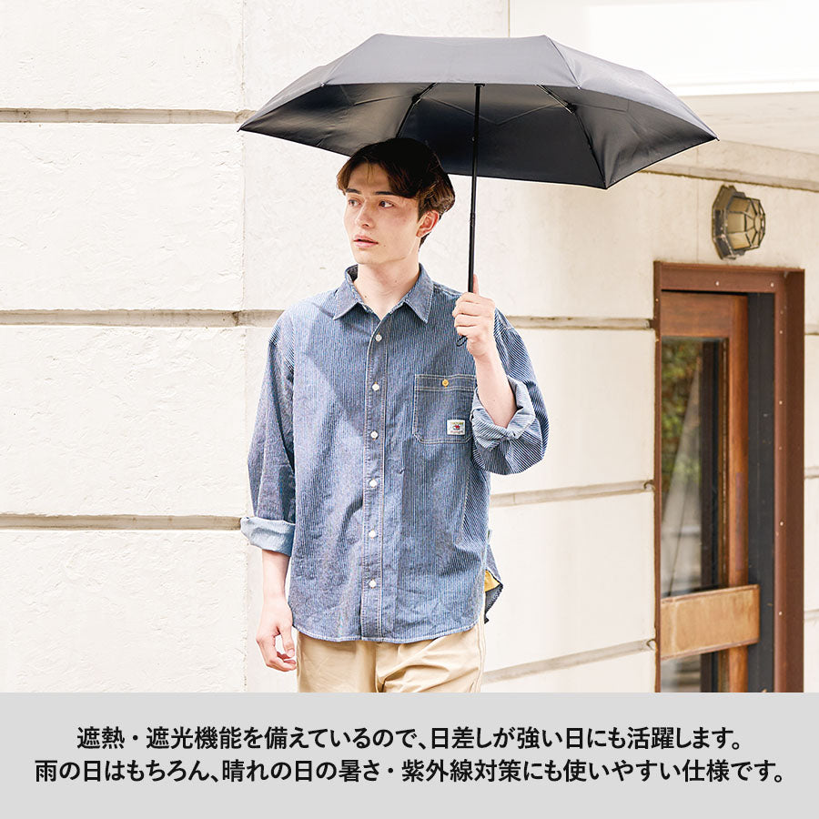 形状記憶遮熱遮光折りたたみ傘