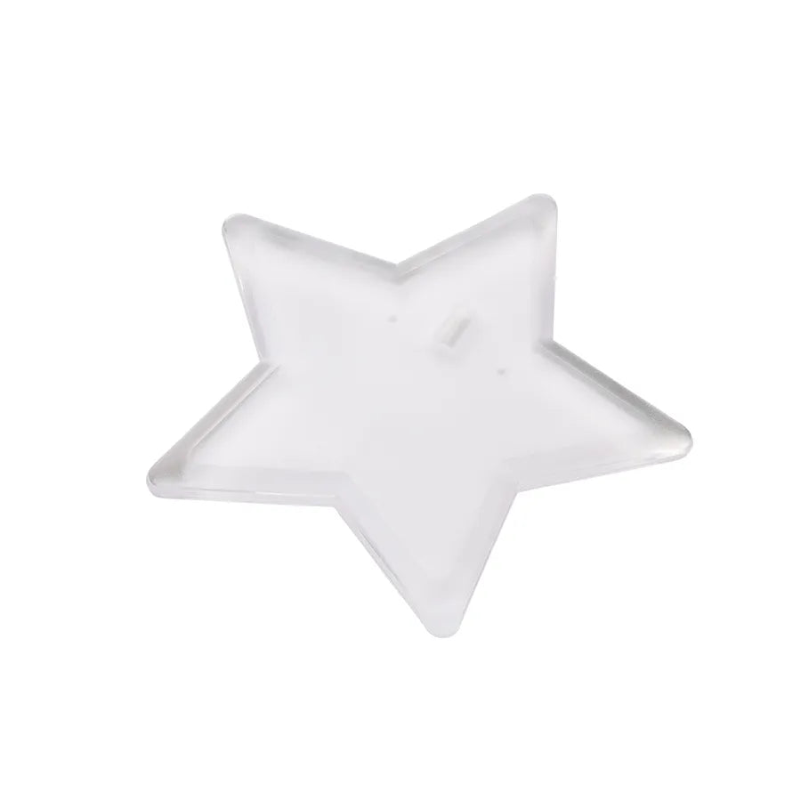 ライティングバッジ　星形　クリア
