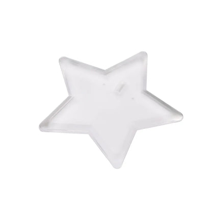 ライティングバッジ　星形　クリア