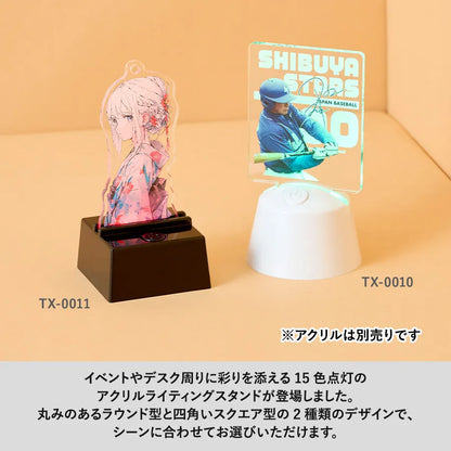 ライティングスタンドコンパクト　ラウンド（アクリル板対応）