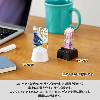 ライティングスタンドコンパクト　ラウンド（アクリル板対応）