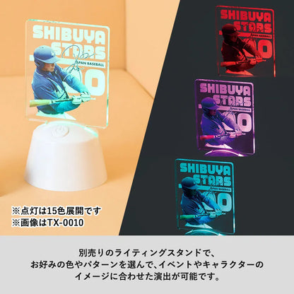 アクリルライティングスタンド　スクエア用プレート