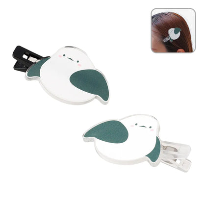 アクリルヘアクリップ