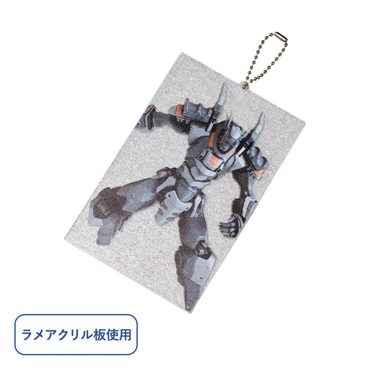 ラメアクリルキーホルダー 88×140mm