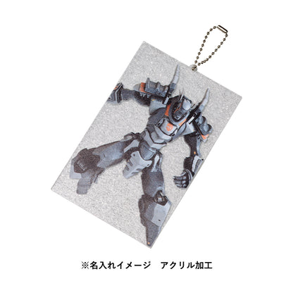 ラメアクリルキーホルダー 88×140mm