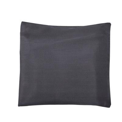 ザ・バッグ（肩掛けタイプ）＃ｓｕｓｔａｉｎａｂｌｅ　グレーをたたんだ