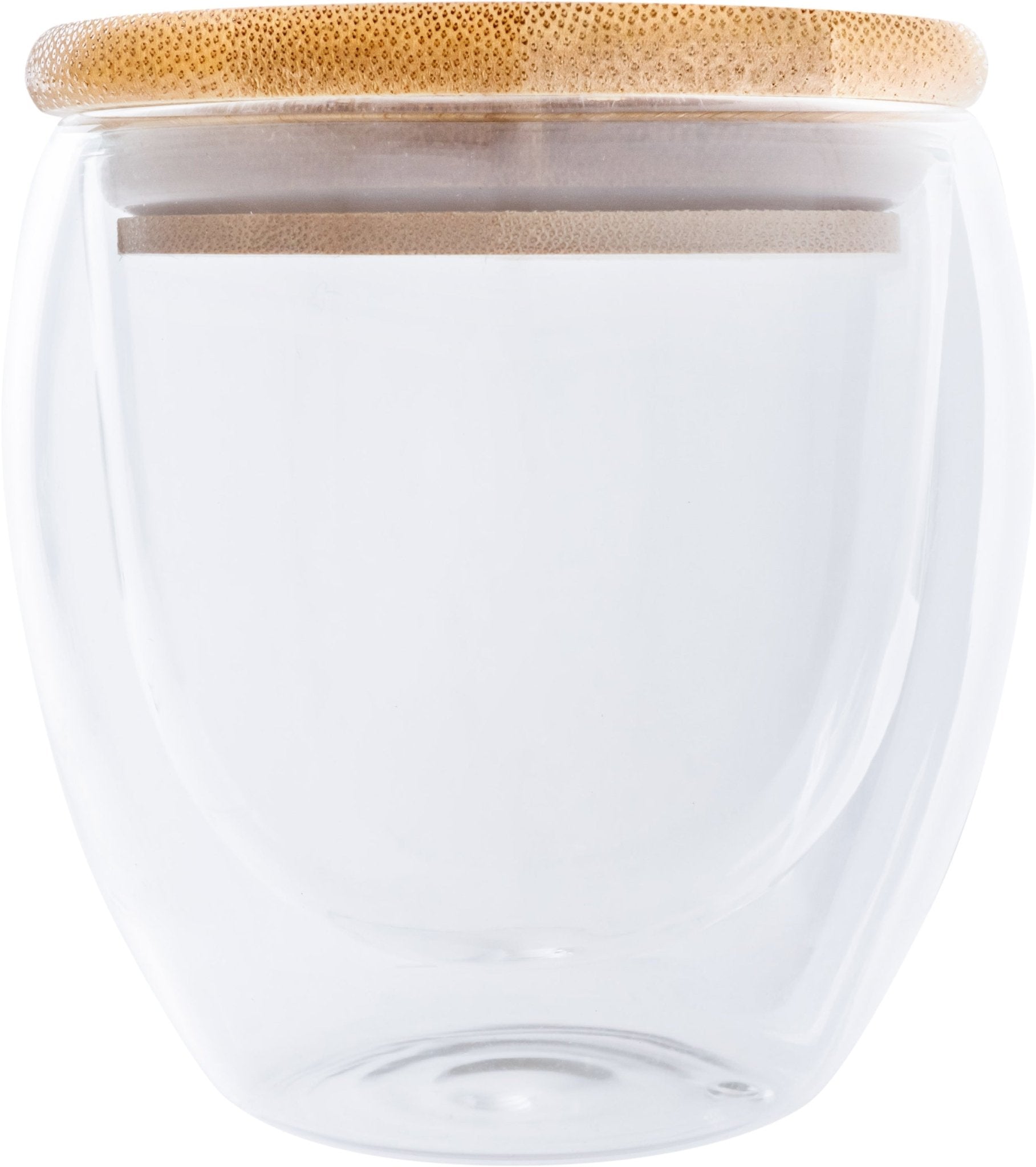 蓋付ダブルウォール耐熱グラス250ml - 販促日本一