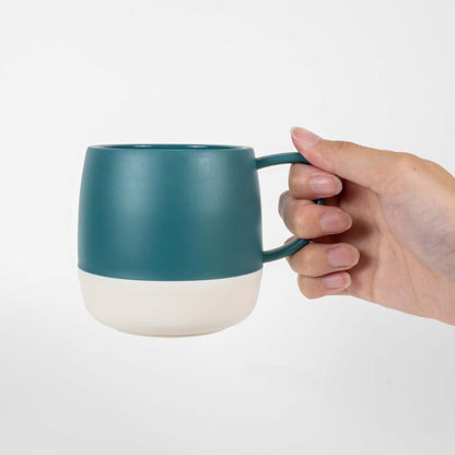 ダブルウォールツートンマグカップ250ml　大きさイメージ