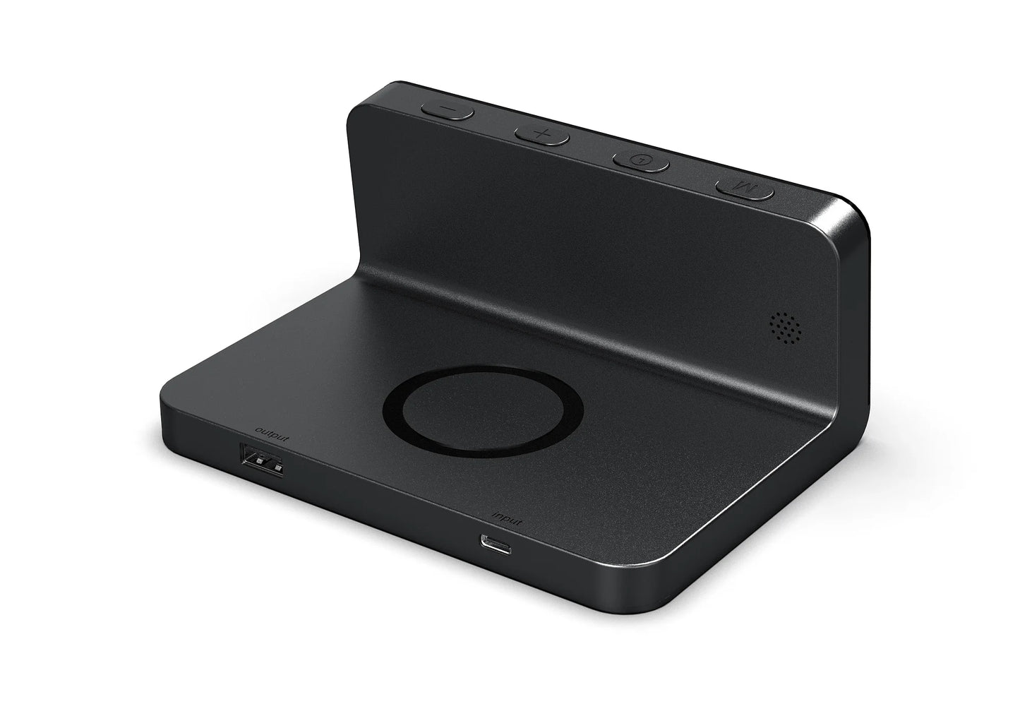 ワイヤレスチャージングクロック　後ろ