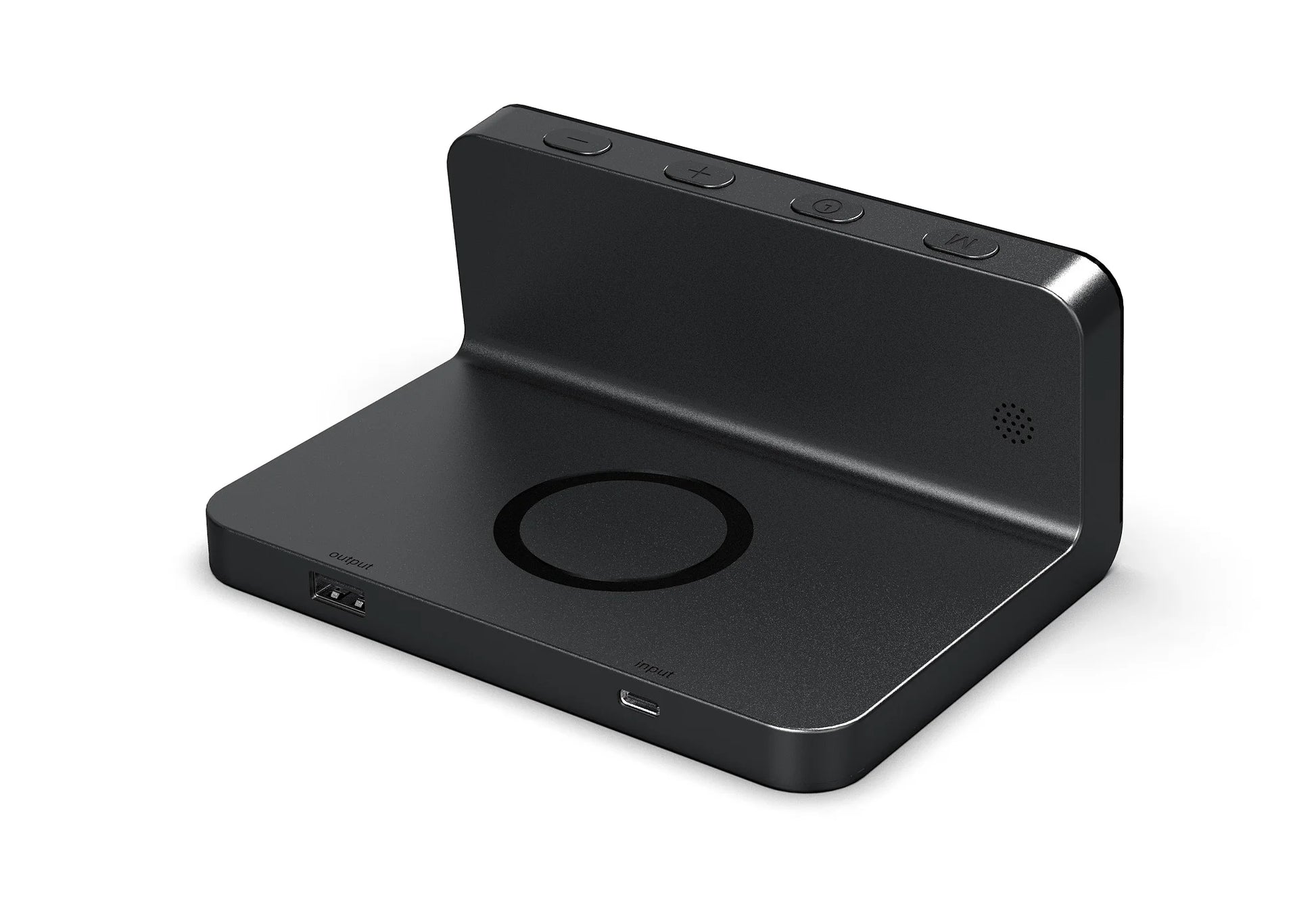 ワイヤレスチャージングクロック　後ろ