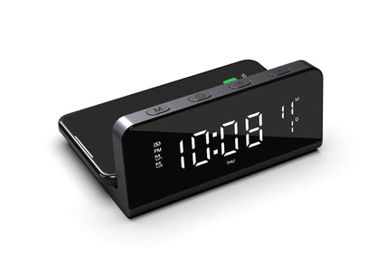 ワイヤレスチャージングクロック　斜め