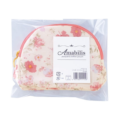 アマビリス ジャガードシフォンポーチパッケージに入った状態