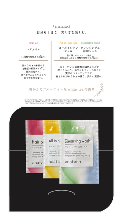 スキンケアコレクション 3点セット 台紙付