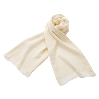 いつでも、どこでも今治マフラー１枚　ベージュ