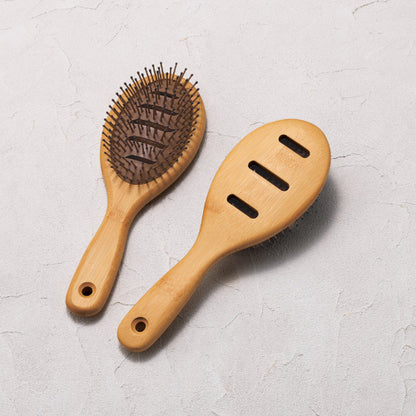 バンブーウインドヘアケアブラシ表裏