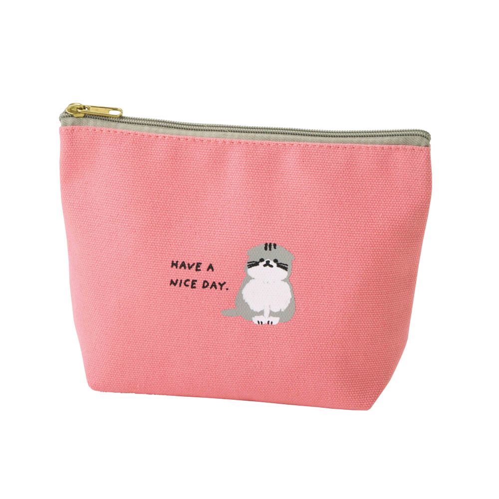 キャット・タイム／ポーチ　ピンク