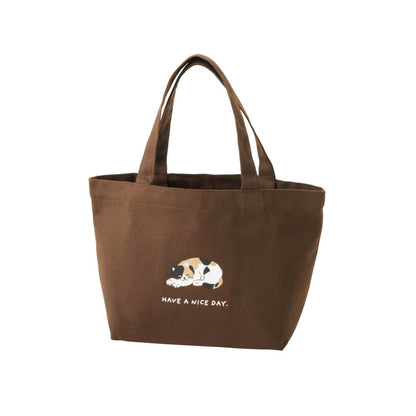 【キャット・タイム】おでかけバッグ　ブラウン