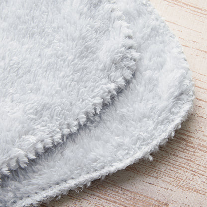 染めレギュラーブカチオンランケット（巾着付）　生地アップ