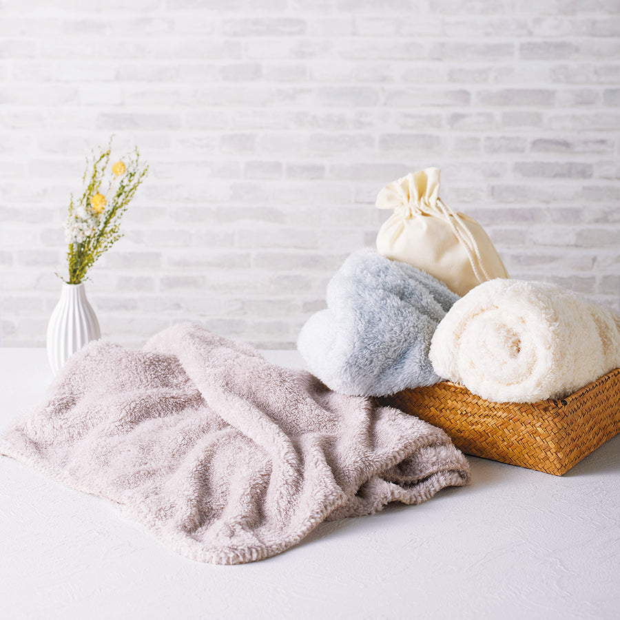 染めレギュラーブカチオンランケット（巾着付）　カラー比較