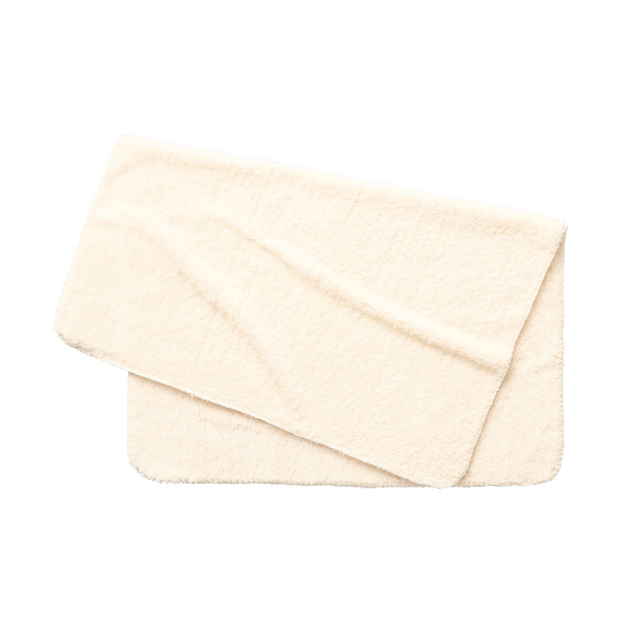 染めレギュラーブカチオンランケット（巾着付）　アイボリー