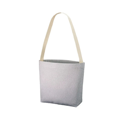 シャンブリックキャンバスショルダートート　グレー