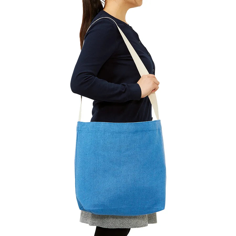 シャンブリックキャンバスショルダートート　トートバッグとして