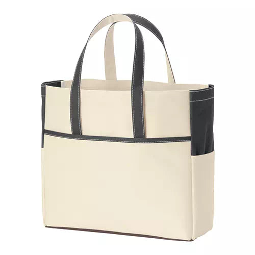 コンビカラートート　インクブラック