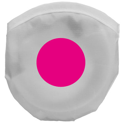 小さくたためる！ポケットうちわ１枚　＃ＣＯ２排出権付　収納袋名入れ可能箇所