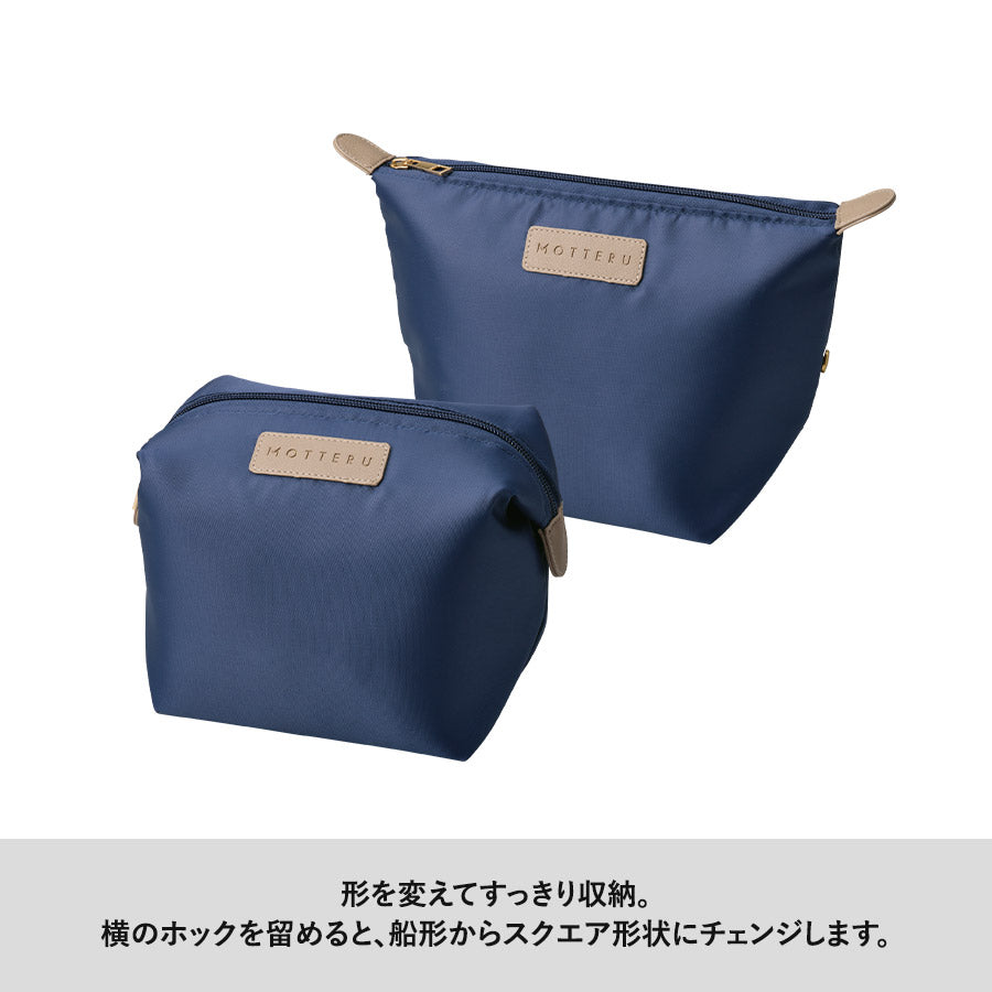 クーラーランチポーチ　形を変えてすっきり収納