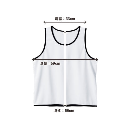 カスタムデザインポリエステルドライビブス　サイズ 