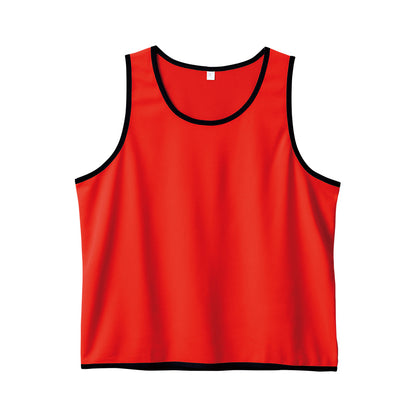 カスタムデザインポリエステルドライビブス　レッド