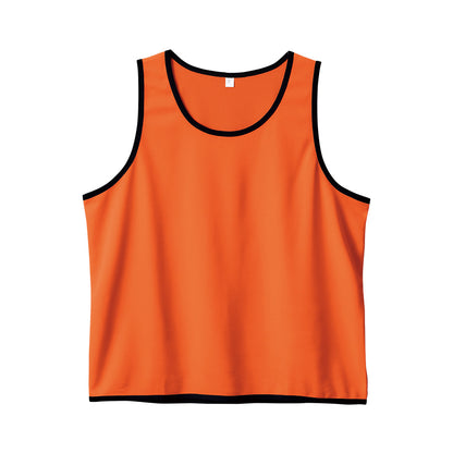 カスタムデザインポリエステルドライビブス　サンライズオレンジ