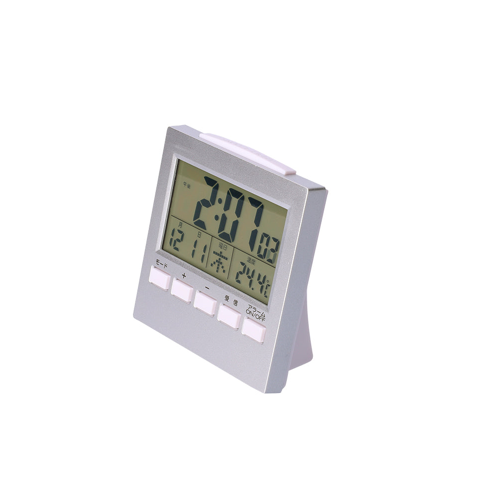 卓上電波時計  斜め横