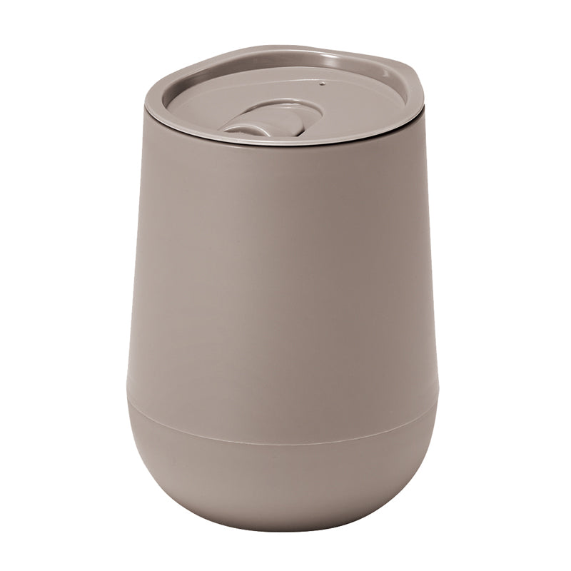 蓋付き二重構造ラウンドタンブラー【色指定可】グレー