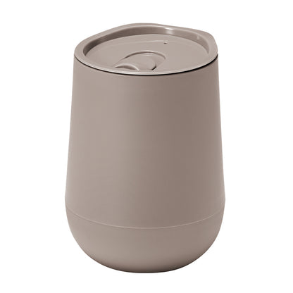 蓋付き二重構造ラウンドタンブラー【色指定可】グレー