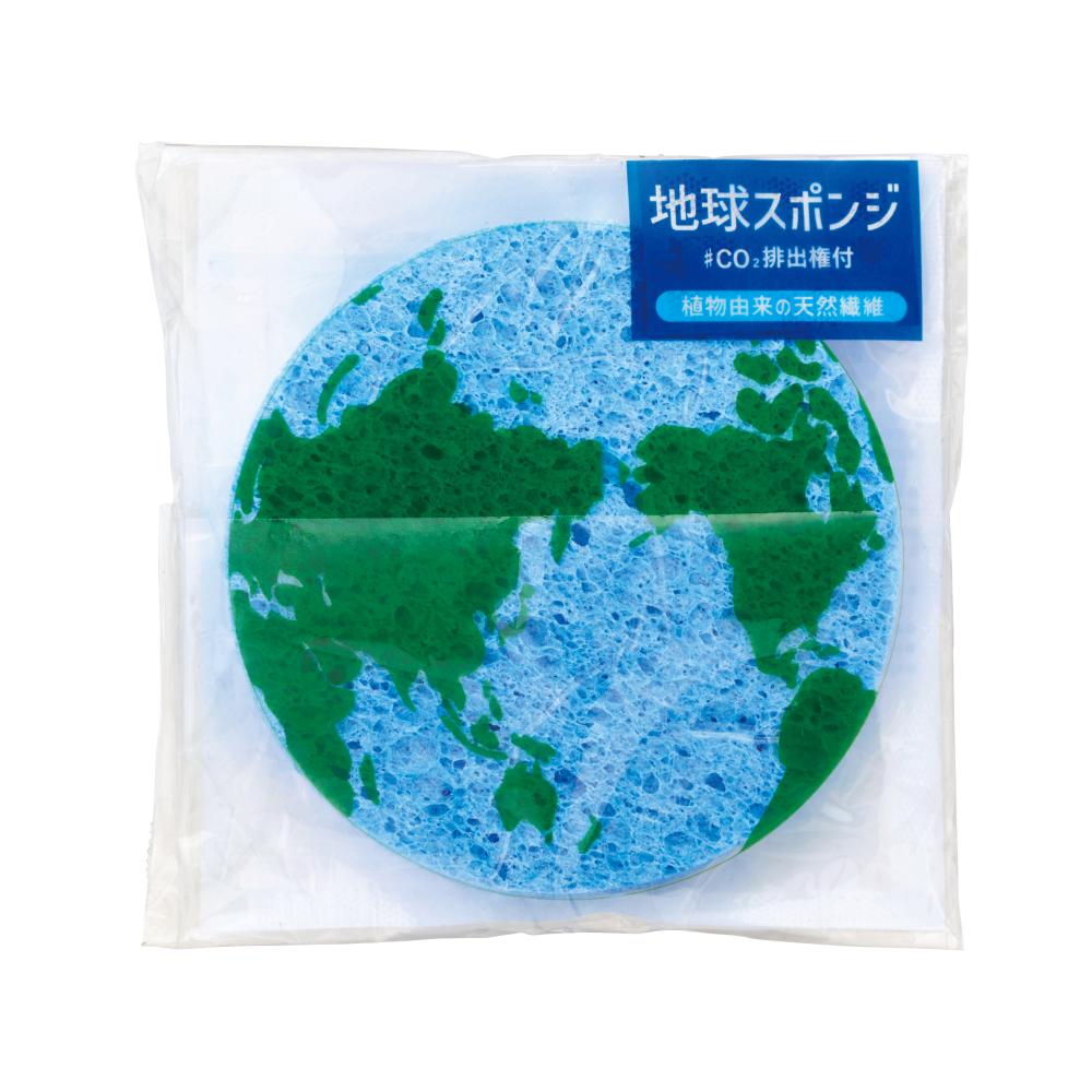 地球スポンジ　＃ＣＯ２排出権付 デザインイポリ袋