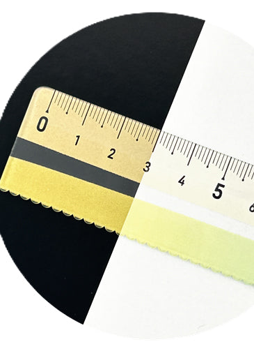 メモリが見やすい　色づく定規　１５ｃｍ１個　使用イメージ
