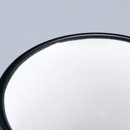 ホーローライクマグ【色指定可】　カラーアップ　ブラック