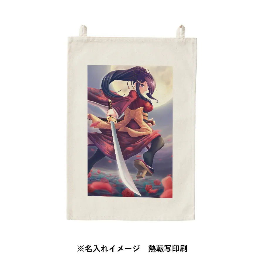 ファブリックポスター（A4サイズ）　ナチュラル　熱転写印刷イメージ