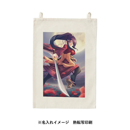 ファブリックポスター（A4サイズ）　ナチュラル　熱転写印刷イメージ