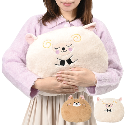 ふわもこアニマルファークッション　2種類