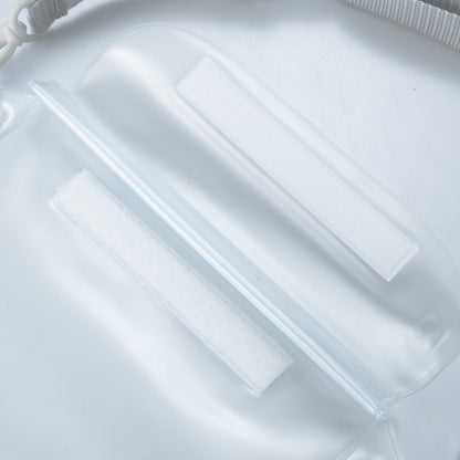 フロストクリア・２WAY防滴ショルダーバッグ　面ファスナー