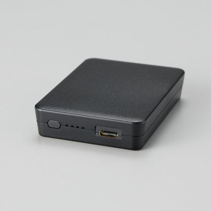 全面印刷できるモバイルチャージャー2500　スクエア　挿し込み口