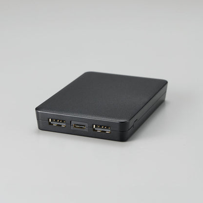 全面印刷できるモバイルチャージャー5000　スクエア　挿し込み口