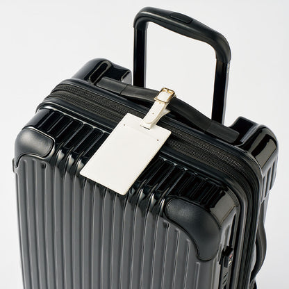 全面印刷できる合皮ラゲッジタグ　使用イメージ