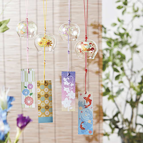 ガラス風鈴　４種類